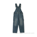 Commerce de gros Custom Man Jumpsuit Pantalon Denim Jumpsuit